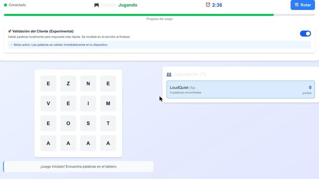 Multiplayer Boggle