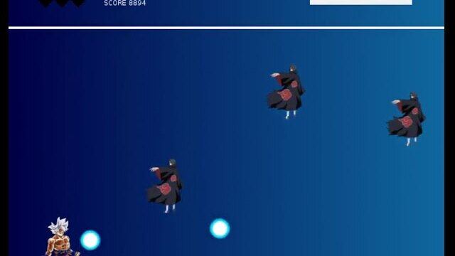 Goku escape Itachi no Jutsu